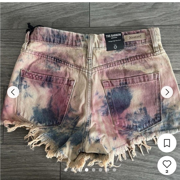 NWT BLANKNYC The Barrow Jean Shorts Bohemian - Picture 3 of 4